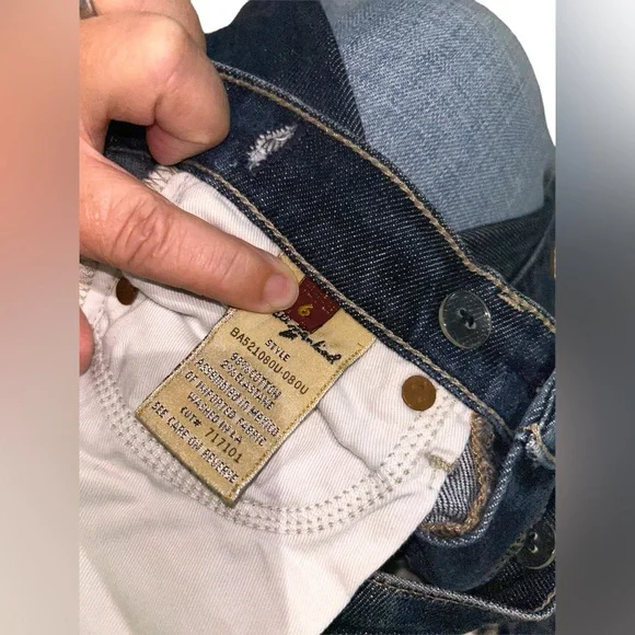 Kids 7 For All Mankind relaxed distressed jeans 6 - Picture 4 of 5